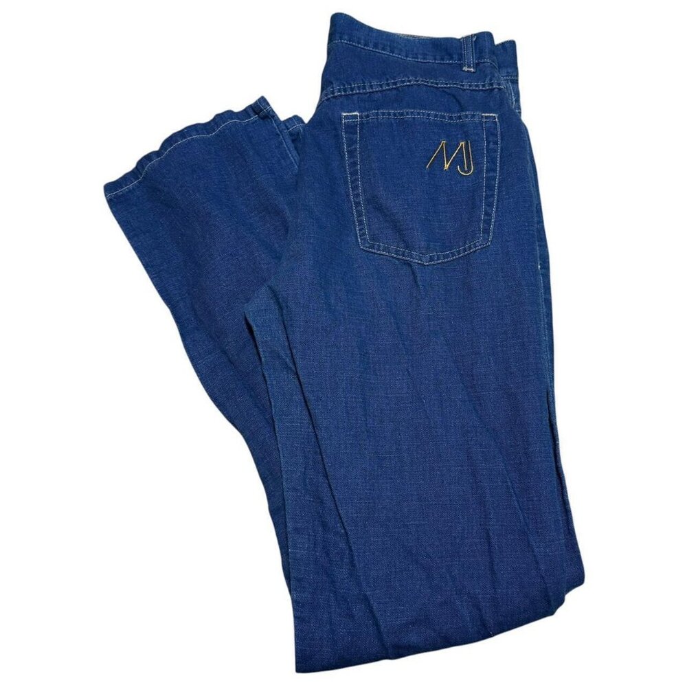 Messori Cool Jeans Italian Embroidered Jean Pants Men's 31x33